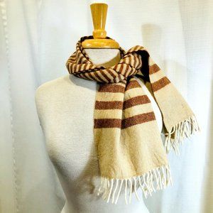 Andante Vintage Wool Scarf Vintage 1970s Made in Western Germany